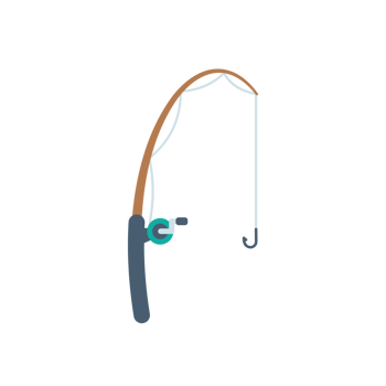 Fishing rod with fishing line Fishermen leisure activities png