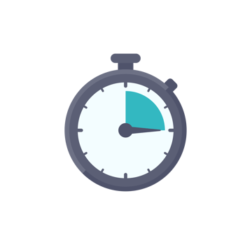 Stopwatch to set reminder time for product promotion schedule. png