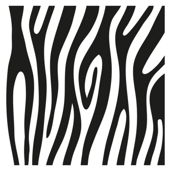 Black stripes on the skin of a zebra for decoration graphics png