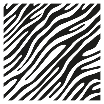 Black stripes on the skin of a zebra for decoration graphics png