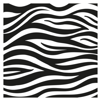 Black stripes on the skin of a zebra for decoration graphics png