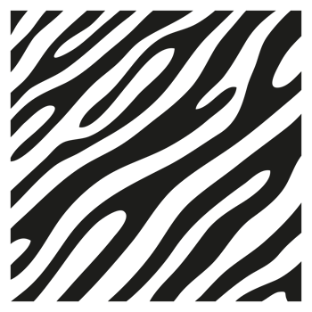 Black stripes on the skin of a zebra for decoration graphics png