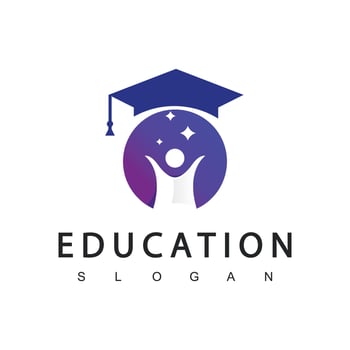 Education Logo Design Template, Vector Illustration