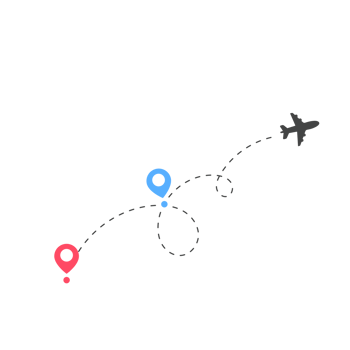 plane travel route Pin on the world map travel travel ideas png