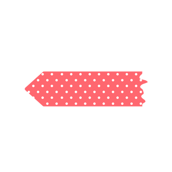 Colorful washi tape with a cute pattern. for decorating greeting cards png