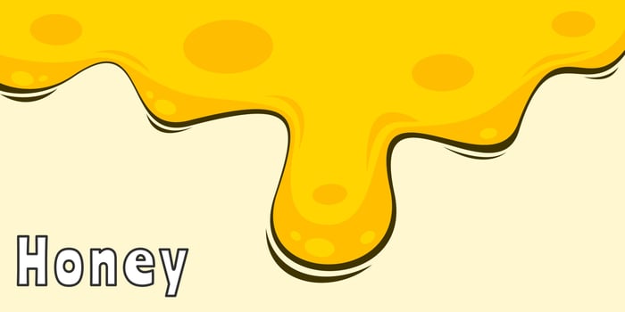 dripping honey on white background. orange honey melted. honey drops vector illustration. Melting honey drops. Golden yellow realistic syrup or juice dripping liquid oil splashes vector.