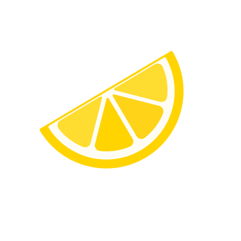 Sour yellow lemons. High vitamin lemons are cut into slices for summer lemonade. png