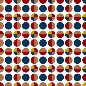 seamless pattern background with circles vector