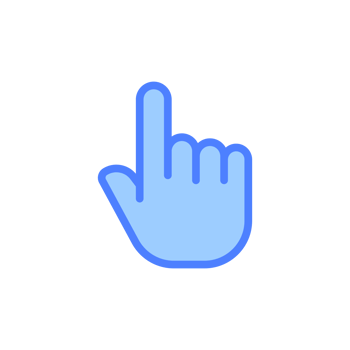 Hand icon. Cartoon hand wearing gloves to prevent virus The concept of hand washing kills bacteria png