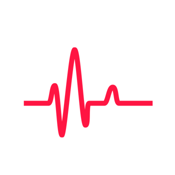 Heartbeat graph Concept of helping patients and exercising for health. png