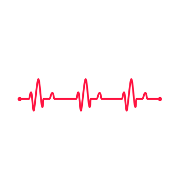 Heartbeat graph Concept of helping patients and exercising for health. png