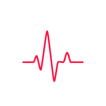 Heartbeat graph Concept of helping patients and exercising for health. png