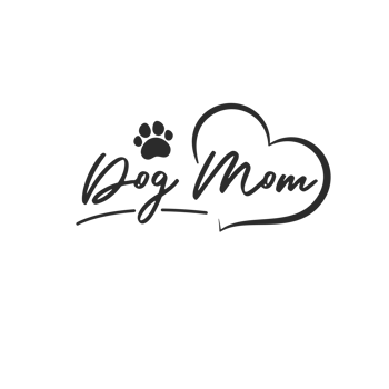 design loves dogs. Heart, bone and floating dog feet for pet supplies stores. png