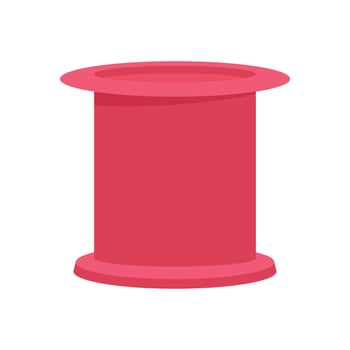Female condom icon, flat style vector