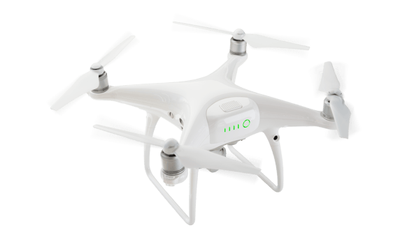 Transparent PNG Drone UAV In Flight.