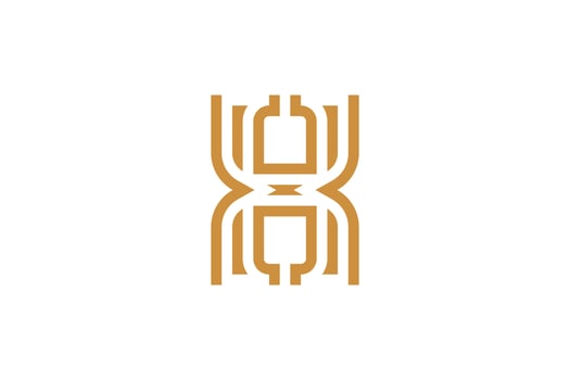H Letters Logo Design vector