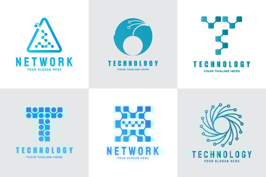 future technology icon vector