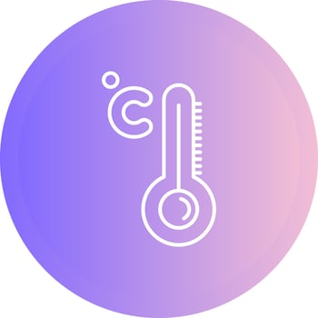 High Temperature Vector Icon