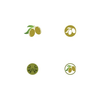 Extra virgin olive oil logo design vector illustration