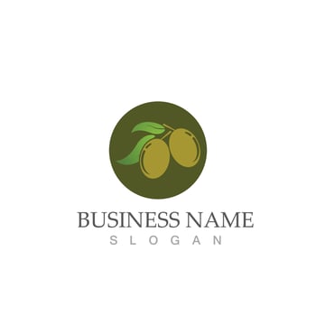 Extra virgin olive oil logo design vector illustration