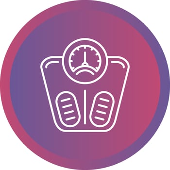 Weight Scale Vector Icon