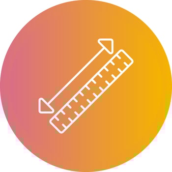 Measuring Tape Vector Icon