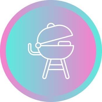 Grilled Vector Icon