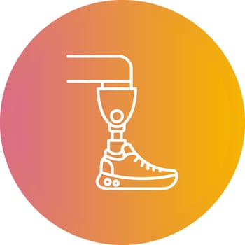 Prosthetics Vector Icon