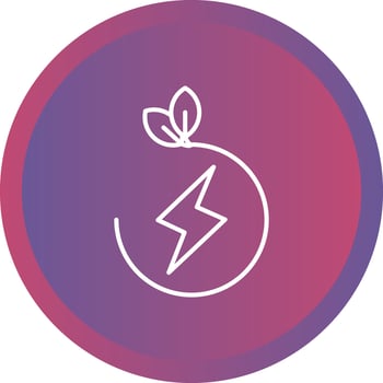Eco Energy Vector Icon