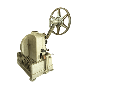 photo of an old movie projector png