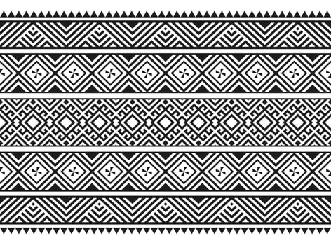 African pattern ethnic tribal art for textile, prints, greeting card, decoration or Background, tribal doodle vector