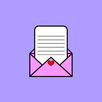 Letter vector illustration