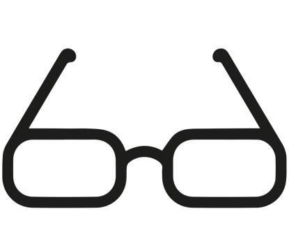 illustration of glasses icon png on Transparent Background