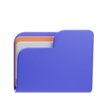 recruitment, folder illustration 3d png
