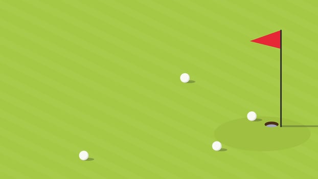 Golf poster design. Golf vector. background. free space for text. copy space. vector