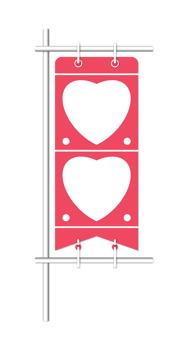 flag love valentine for decoration png