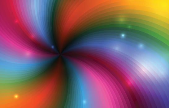 Colorful Swirl Background vector