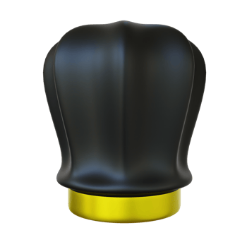 Luxury Gold Chef Hat 3d Illustration png
