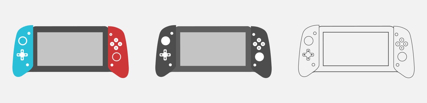 Nintendo Switch Console vector illustration vector switch
