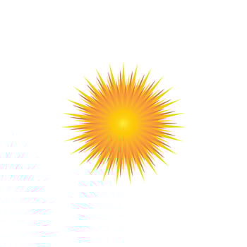 Sun vector illustration icon