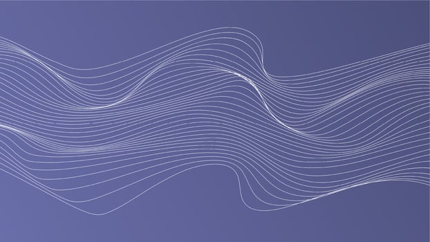 Abstract background with dynamic flowing lines vector