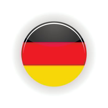 Germany icon circle vector