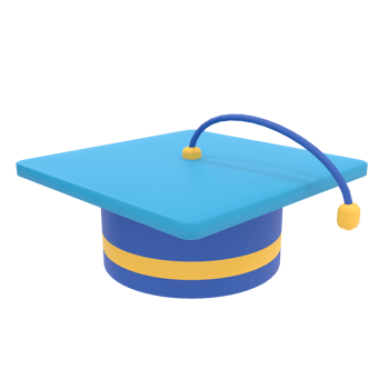 educational theme 3D icon suitable for additional ornaments png