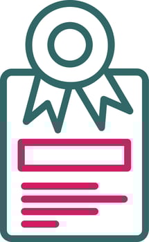 Award Vector Line Icon