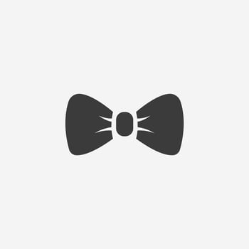 tie, suit, bow, butterfly, costume icon vector isolated sign symbol