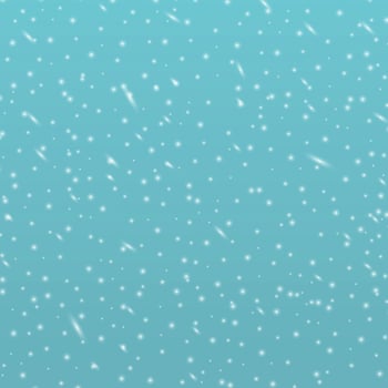 White falling snow on transparent background - illustration vector