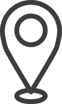 Check in location thin line icon, Travel icon set. png