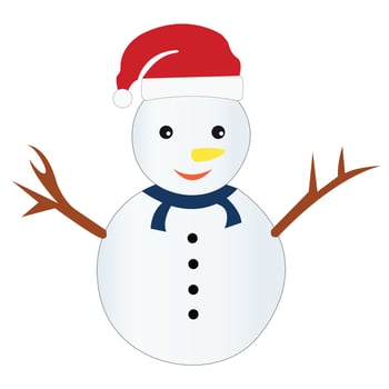 Snowman Clipart Vector