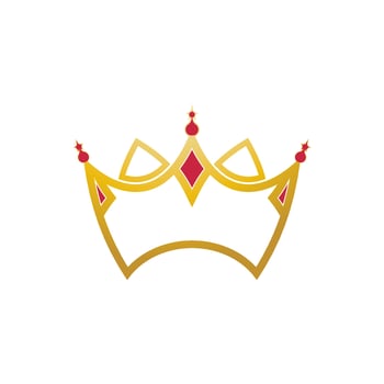 Crown logo icon vector design