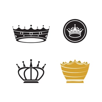 Crown logo icon vector design